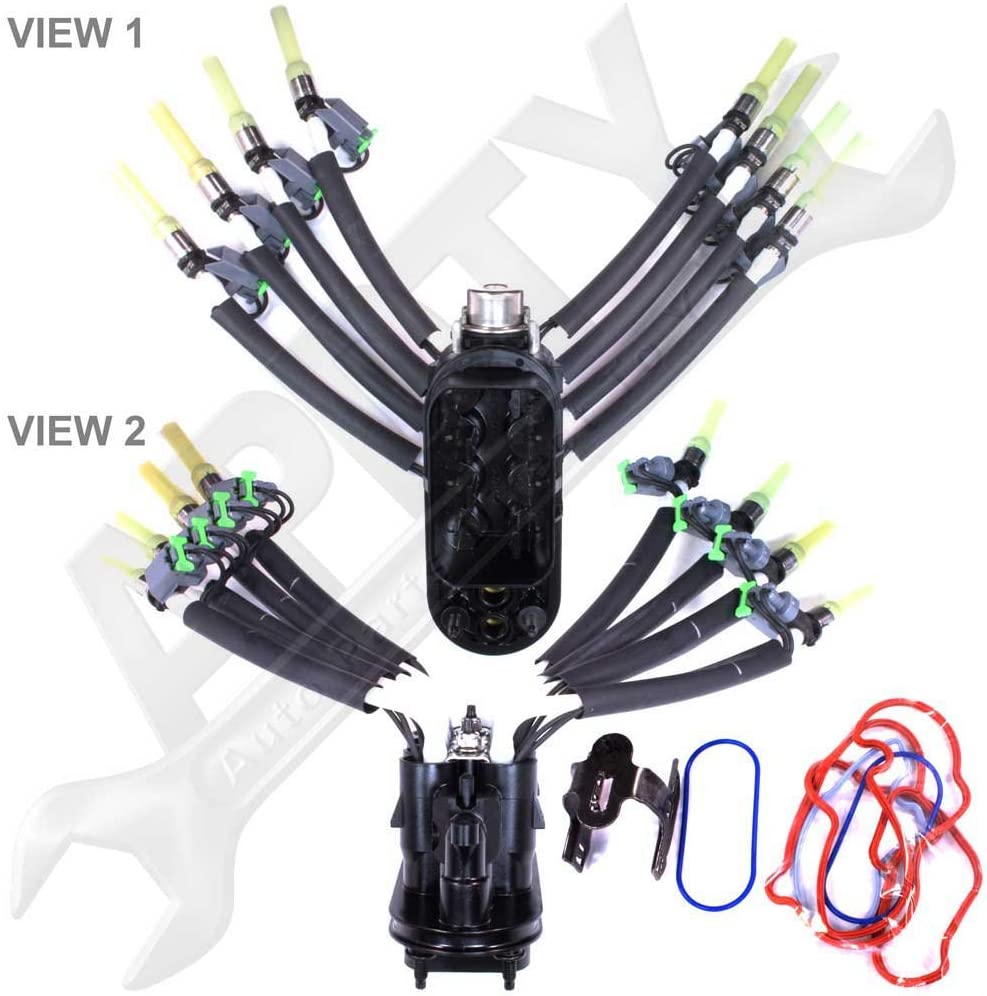 ACDelco 217-3029 GM Original Equipment Fuel Injector Kit with Bracket (6988736135351)